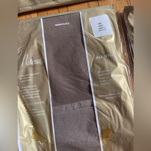 Vintage Nationals Thigh High Panty Hose Stockings - Priced Per Pair - Picture 6 of 8